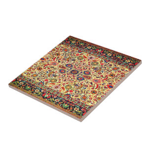 Oriental Azirbedyan Antique Kilim Matta Kakelplatta