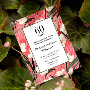 Oriental Bamboo Japansk blomma 60-årsdagen