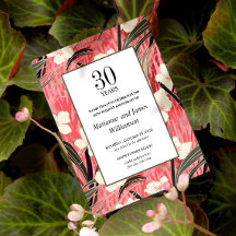 Oriental Bamboo Japansk Flower 30-årsdag