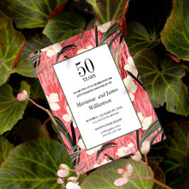 Oriental Bamboo Japansk Flower 50-årsdagen