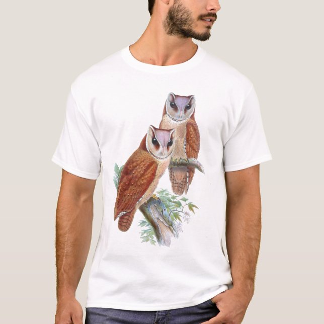 Oriental Bay Barn Uggla T Shirt (Framsida)
