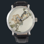 Oriental Bird Perched på Gren Armbandsur<br><div class="desc">Den här bilden skriver ut visningar vassa, levande bild av en orientalisk fågel som genomsyras på gren. Under den finns det en orange blomma med hög grad av noggrannhet i färg. Den här bran av contemporaryn av en traditionell orientalisk konst kommer att lägga till tecken i vilken vägg som helst...</div>