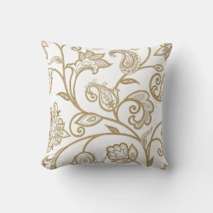 Oriental Blommigt: Flourish Tiled Ethnic. Kudde
