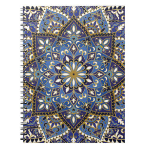 Oriental Blommigt: Vintage Carpet Anteckningsbok