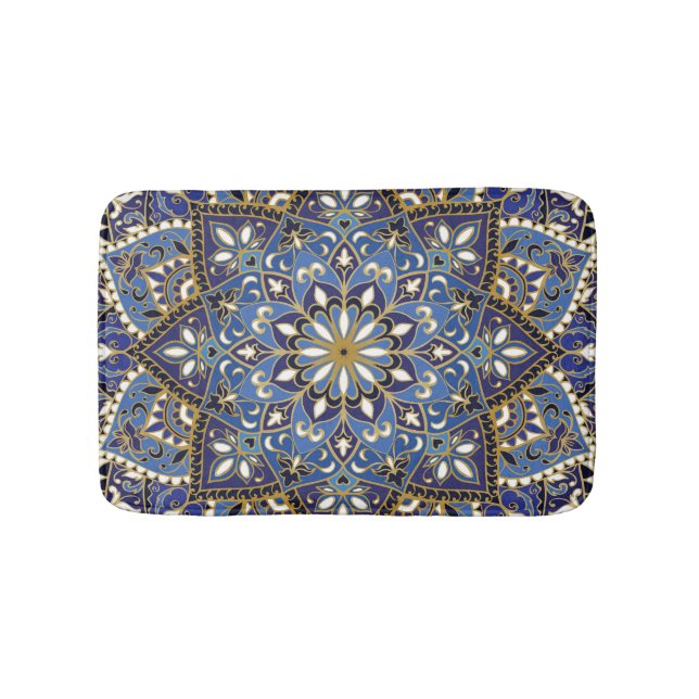 Oriental Blommigt: Vintage Carpet Badrumsmatta (Framsidan)
