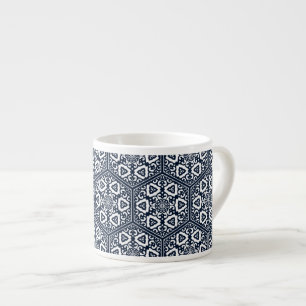 Oriental Blue Ottoman Turkisk Tracery Vector Art Espressomugg