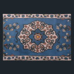 Oriental Blue Persian Turkisk Carpet Mönster Bordstablett<br><div class="desc">Oriental Persian Turkiska Mönster</div>