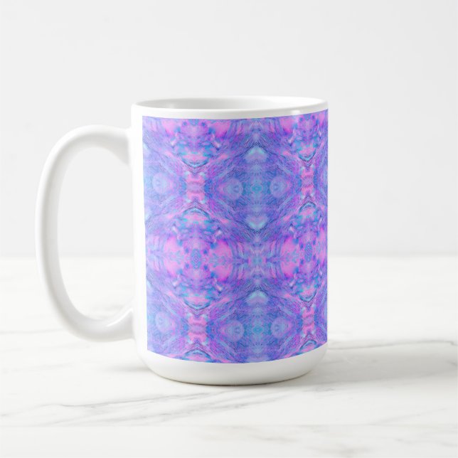 Oriental Boho Mönster - Magic Fantasy Abstrakt Kaffemugg (Vänster)