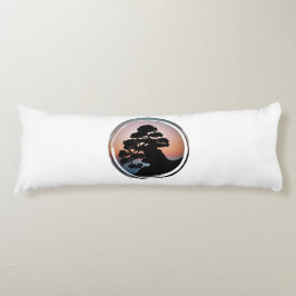 Oriental Bonsai Träd Kroppskudde