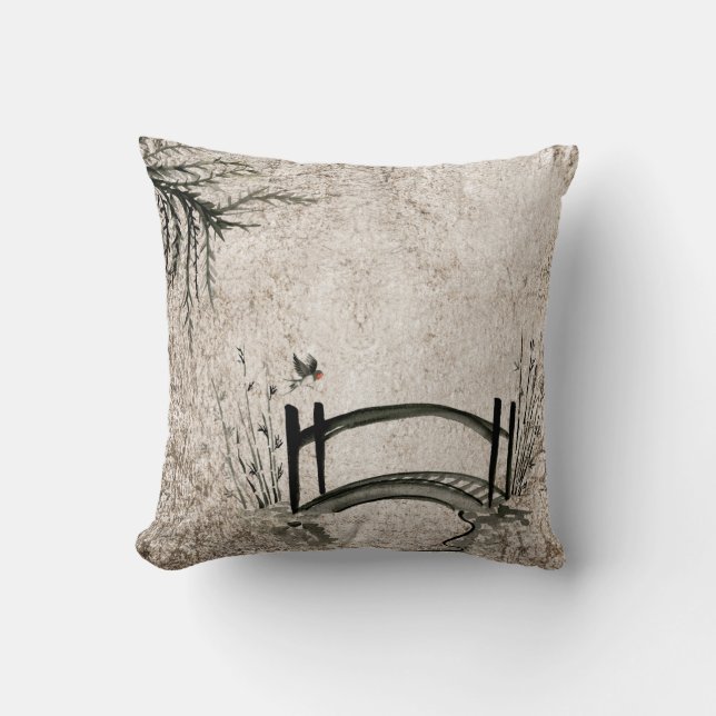 Oriental Bridge American MoJo Pillows Kudde (Framsida)