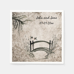 Oriental bridge Theme Pappersservett