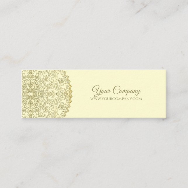 Oriental Bröllop - Merchandise Pris Märkre Mini Visitkort (Framsida)