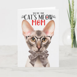 Oriental Cat for Mamma på Mors dag Helgkort