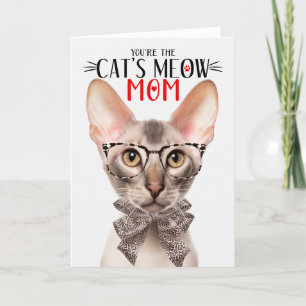 Oriental Cat for Mamma på Mors dag Helgkort
