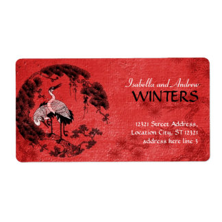 Oriental Cranes Fraktsedel