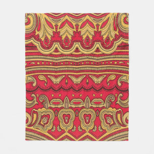 Oriental decor closeup. fleecefilt