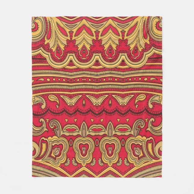 Oriental decor closeup. fleecefilt (Framsidan)