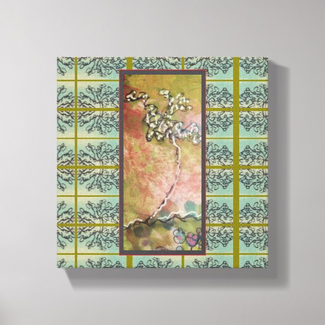 Oriental design canvastryck (Framsida)