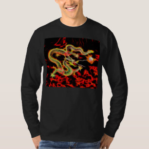 Oriental Dragon Fire on Lucky Energy Tee