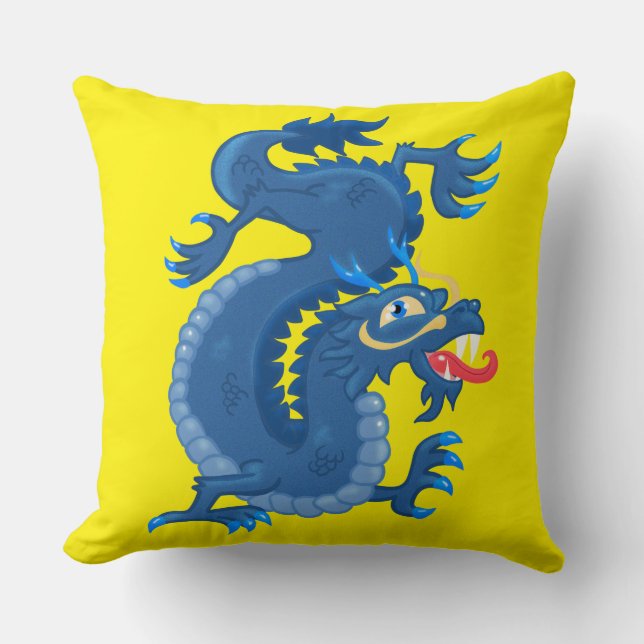 Oriental Dragon Kudde (Framsida)