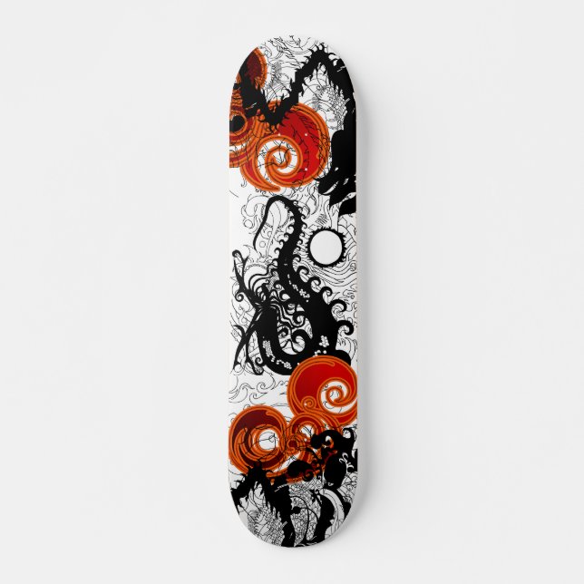 Oriental Dragon Skateboard (Framsida)