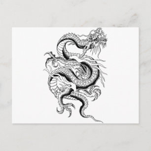 Oriental Dragon Vykort