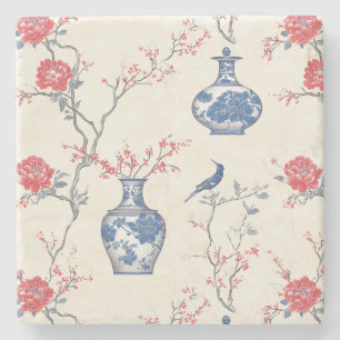 Oriental Elegance: Blue Porcelain and Blommars Stenunderlägg