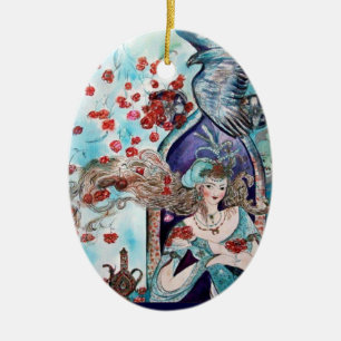 ORIENTAL FAIRY TALE Blue Sapphire Julgransprydnad Keramik