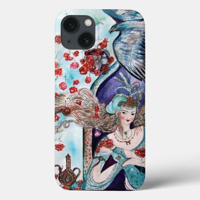 ORIENTAL FAIRY TALE/PRINCESS,RÖD ROS OCH HAWK (Baksida)