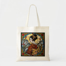 Oriental Geisha Stained Glass   Tygkasse