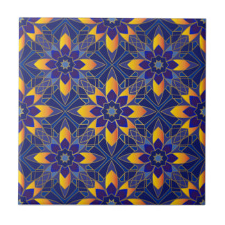 Oriental Geometric Mönster Kakelplatta