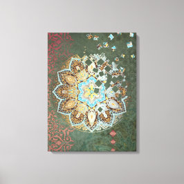 Oriental glöd III - Wrapped Canvas