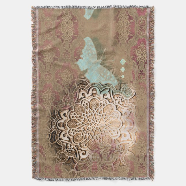 Oriental Glow II - Blanket Filt (Framsidan Vertikal)