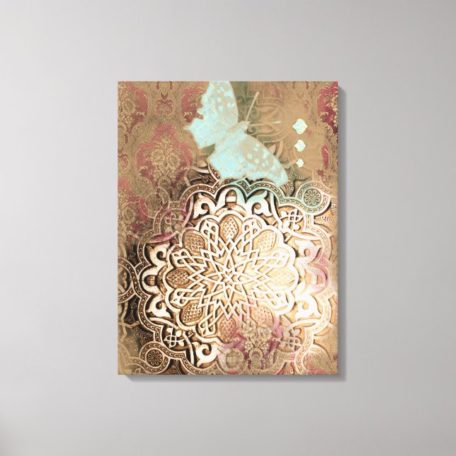 Oriental Glow II - Wrapped Canvas (Framsida)