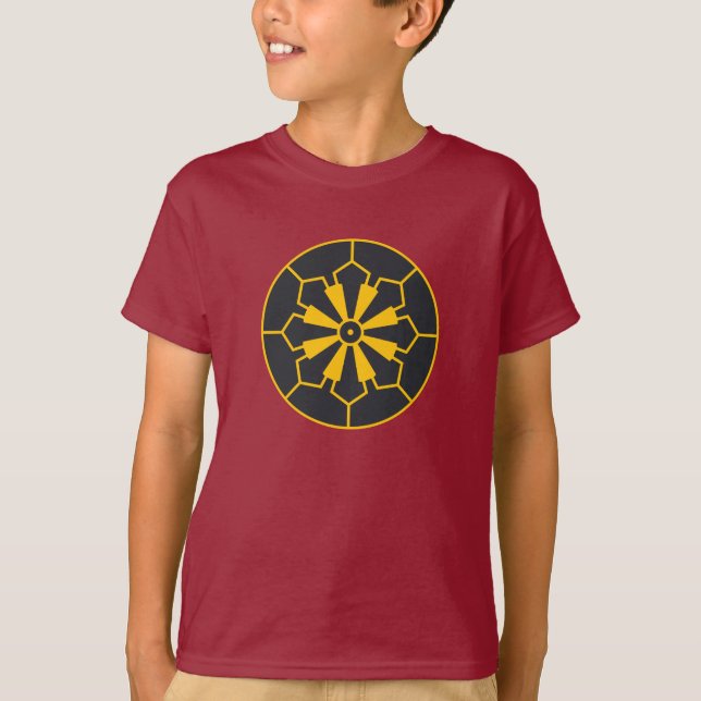 Oriental Grått Japan Sanja Matsuri Komagata Mon Ar T Shirt (Framsida)