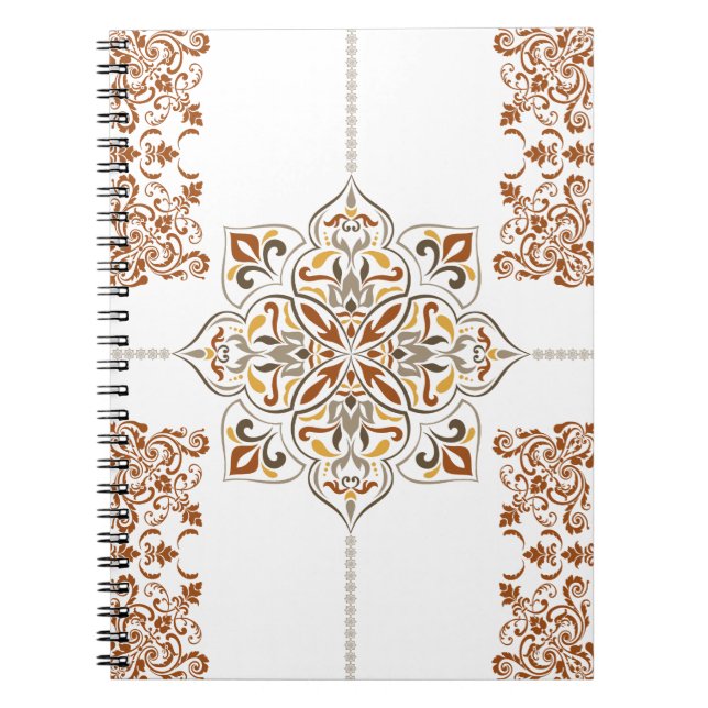 Oriental Heritage - Classic Ornamental Notebook Anteckningsbok (Framsidan)