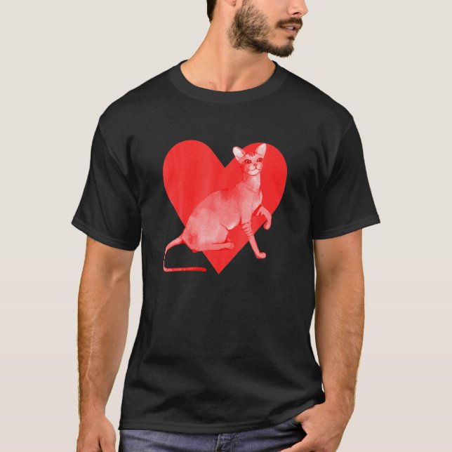 Oriental Katt T Shirt (Framsida)