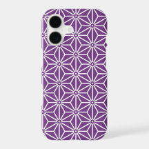 Oriental Lila Ayame Asanoha Japan Oriental Art