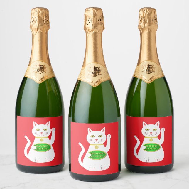Oriental Lucky Cat (Flaskor)