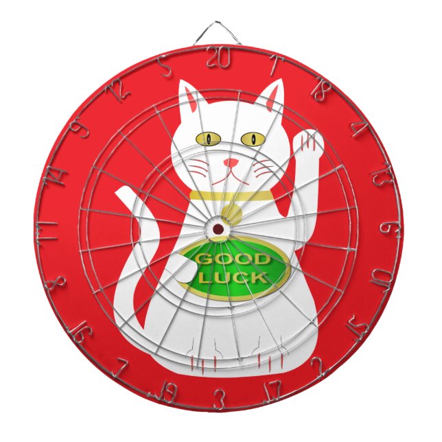 Oriental Lucky Cat Darttavla (Framsidan)