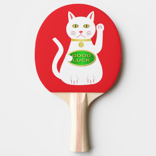 Oriental Lucky Cat Pingisracket (Framsidan)