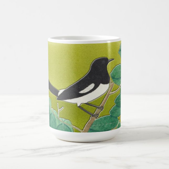 Oriental Magpie-Robin Kaffemugg (Center)