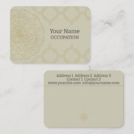 Oriental Mandala - Affärskort Visitkort