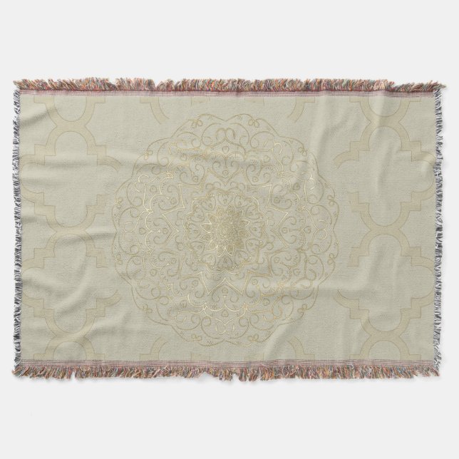 Oriental Mandala - Blanket Filt (Framsidan)