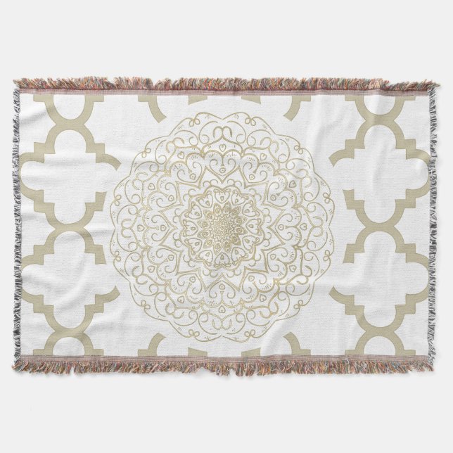 Oriental Mandala - Blanket Filt (Framsidan)