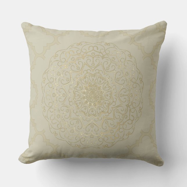 Oriental Mandala - Pillow Kudde (Framsida)
