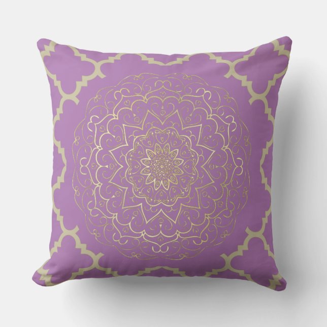 Oriental Mandala - Pillow Kudde (Framsida)