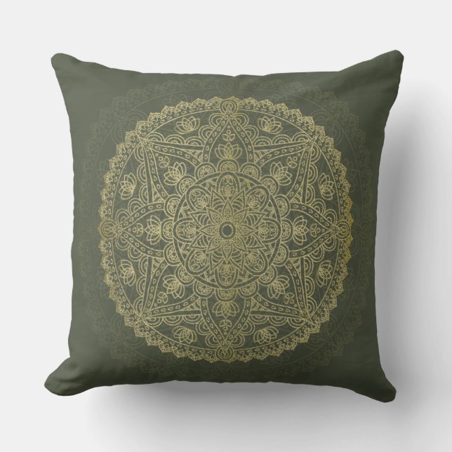 Oriental Mandala - Pillow Kudde (Framsida)