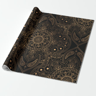 Oriental mandala royal, sömlöst mönster presentpapper