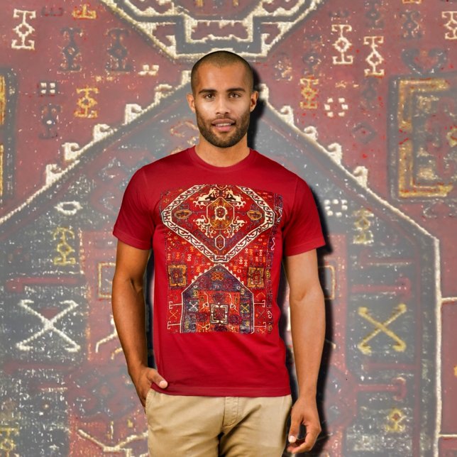 Oriental matta design - etnisk mode t shirt (Skapare uppladdad)